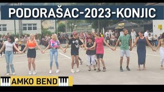 Podorašac2023Konjic Teferič,narodno veselje,kolo                    Amko Bend