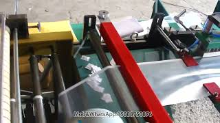 11 Holes Pp File Bag Making Machinechina