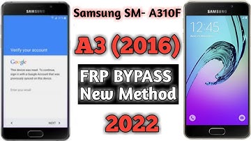 Samsung A310F (A3 2016) latest binry Android 7 FRP Google Account Bypass. No Talkback, new method