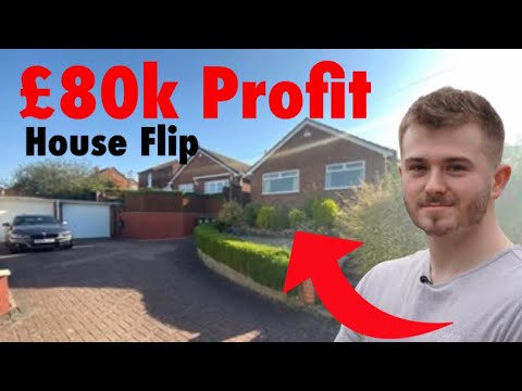 19yr Old Flips House u0026 Makes £80,000 Profit in Derbyshire