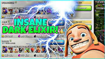 TH13 FARMING DARK ELIXIR! | CLASH OF CLANS | TH13 FARM TO MAX |