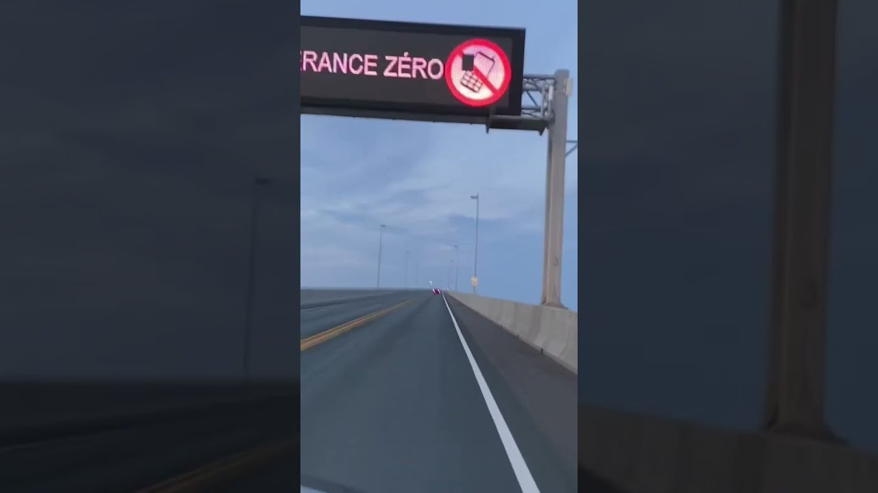 Crossing The Longest Bridge In World Confederation Prince Edward Island Canada 29 4km