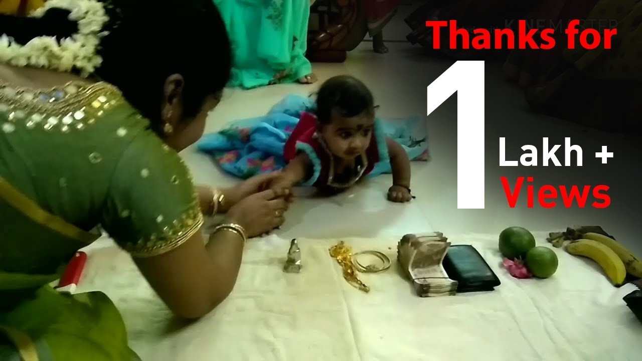 cute-baby-annaprasana-6-months-baby-youtube