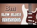 Old School SLOW BLUES Backing Track in B minor