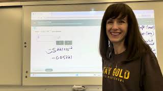 Basic Chemistry Math: ALEKS Converting between decimal numbers & numbers written in scientific note