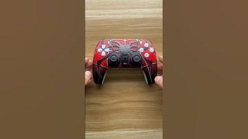 Spider-Man 2 Skin for PS5 DualSense Edge Controller #gaming #ps5 #ps5controller #spiderman #shorts