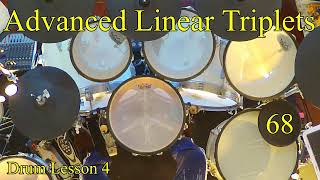 Advanced Linear Triplets 4 Pattern 68