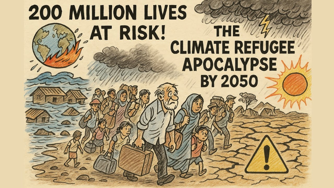 🌍 200 Million Lives at Risk! The Climate Refugee Apocalypse by 2050 🌪️💥- 1165