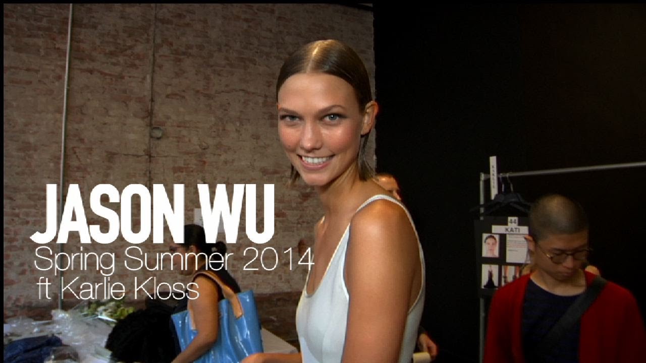 JASON WU Spring 2014 Backstage Karlie Kloss, Jourdan Dunn | MODTV