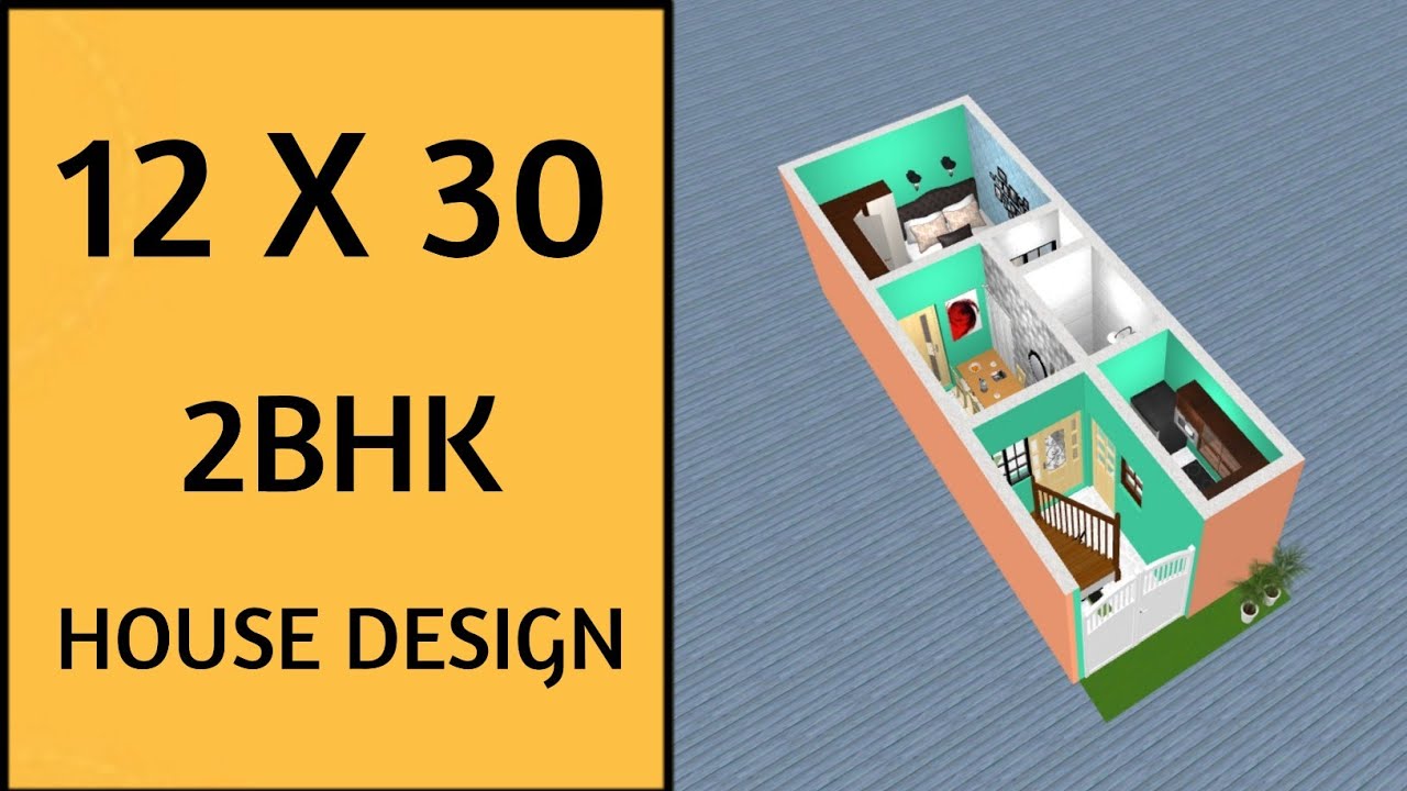 12x30 Ll 360 Sqft Ghar Ka Naksha Ll 12x30 