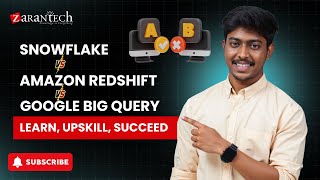 Snowflake Vs. Amazon Redshift Vs. Google Big Query | ZaranTech
