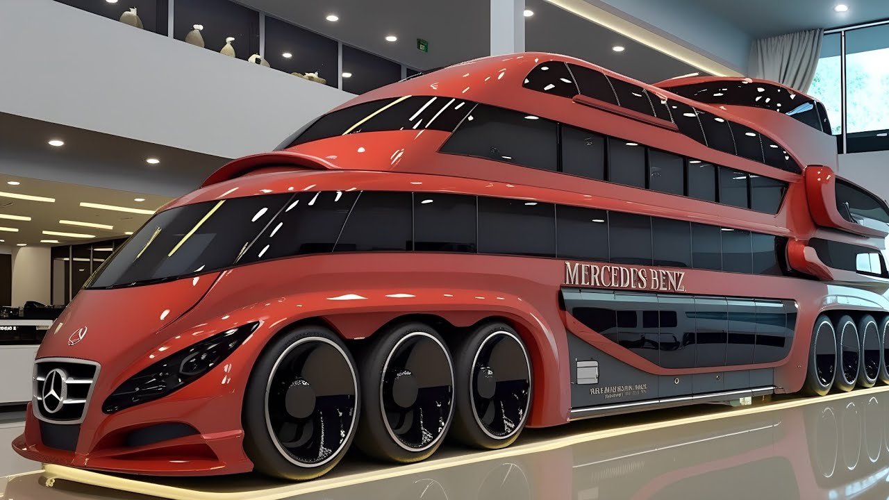 Mercedes-Benz 2026 Motorhome: Inovação e Conforto em Cada Detalhe!