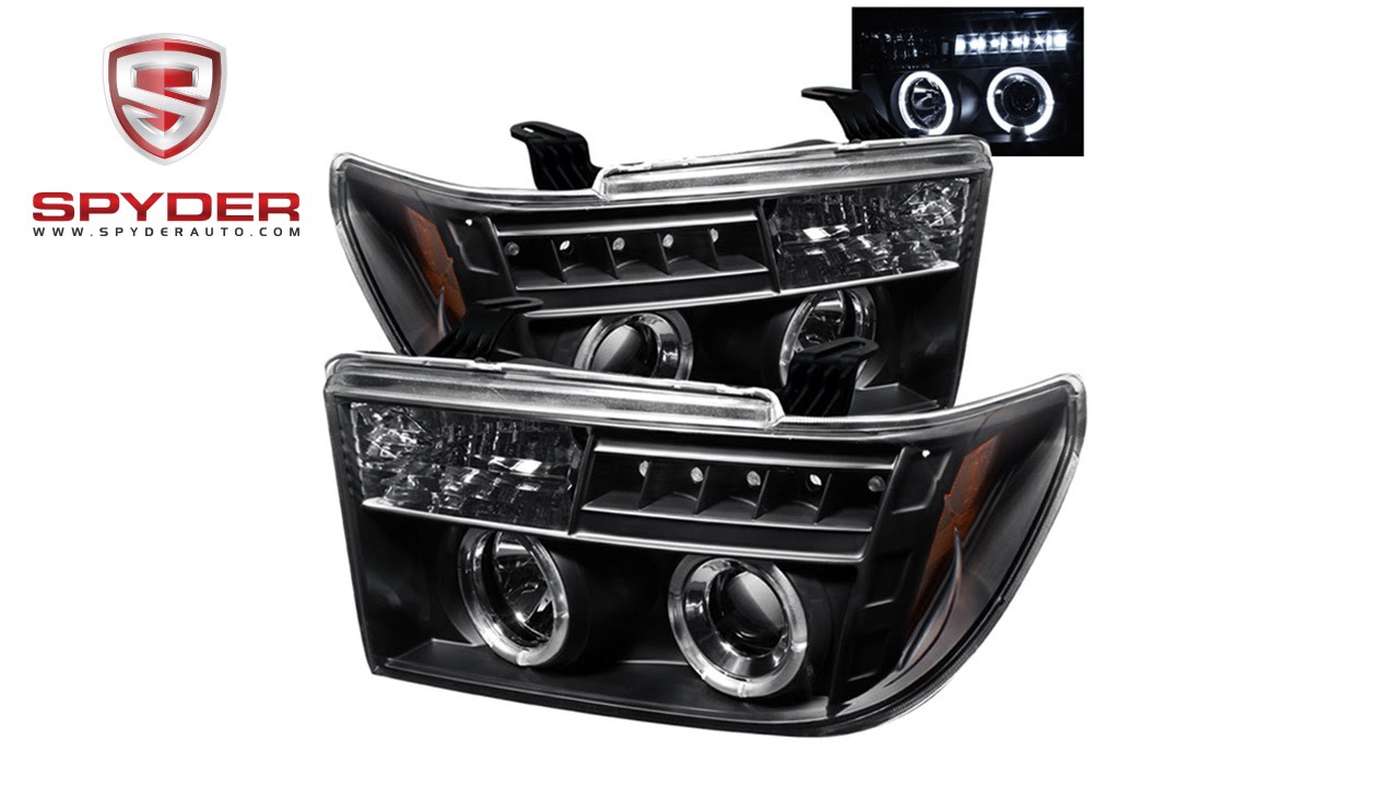 Projector Headlights | Spyder Signature Fits 2007-2013 Toyota Tundra – Yota  Force, image size:1280x720