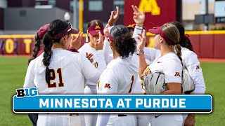 Minnesota at Purdue | April 6, 2025 | Big Ten Softball | B1G+ Encore