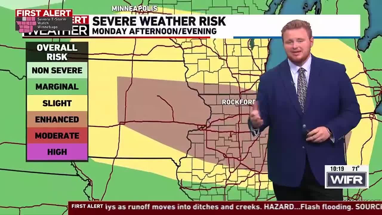 FIRST ALERT: Two more rounds of storms expected Sunday and Monday for ...