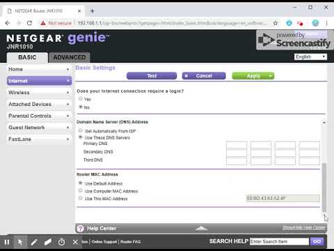 NETGEAR N150 Wireless Router JNR1010 HOW TO SETUP