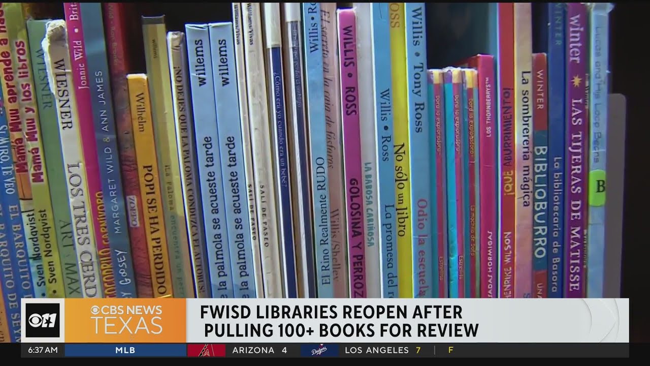 Fort Worth ISD libraries reopen after pulling over 100 books for review