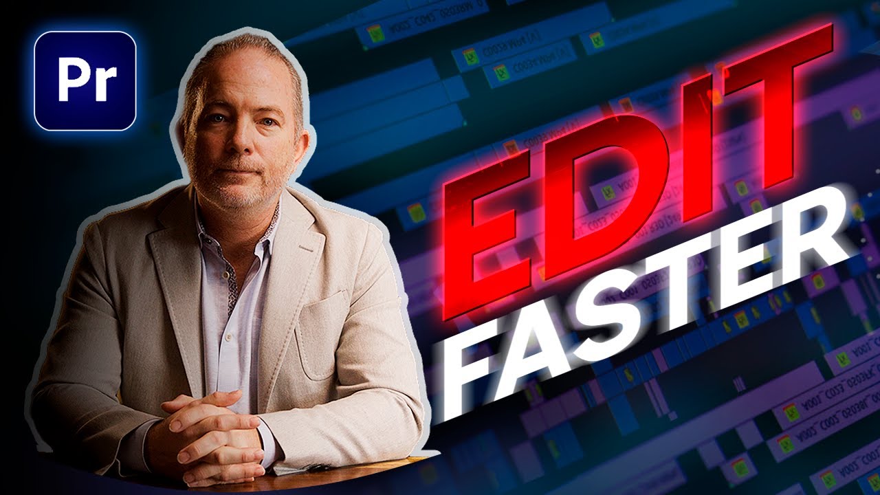 How to edit faster in Premiere Pro by Organizing Like a Pro