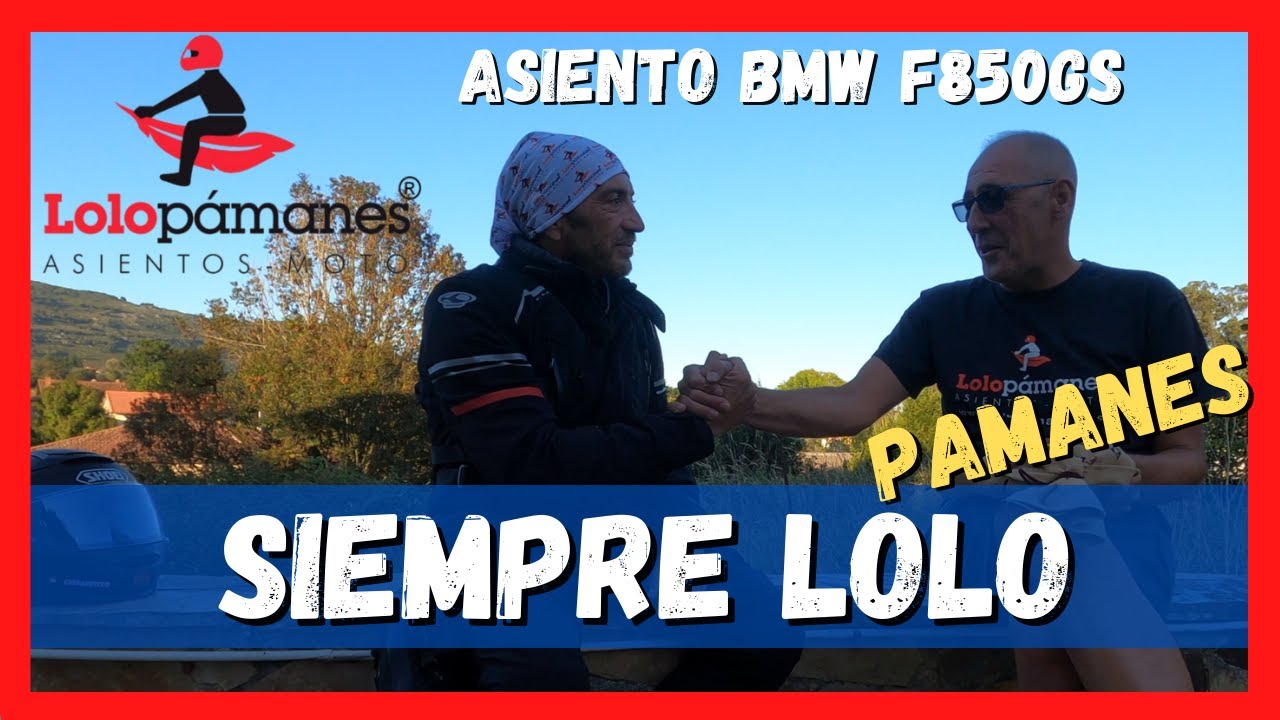 ⚡️ Por Fin!! Asiento Off Road de Lolo Pamanes   - Rutas en Moto OffRoad BMW F850GS