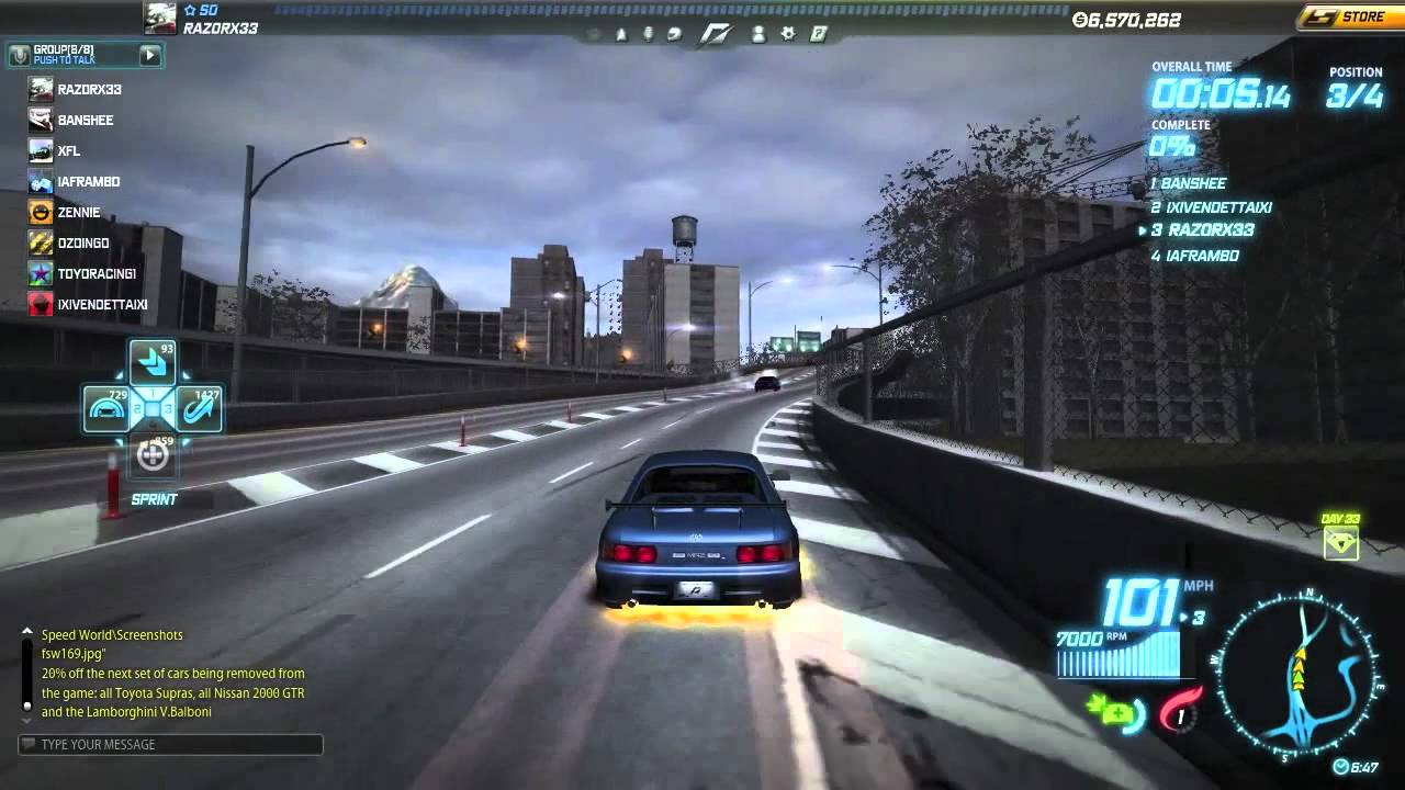 Toyota mr2 nfs