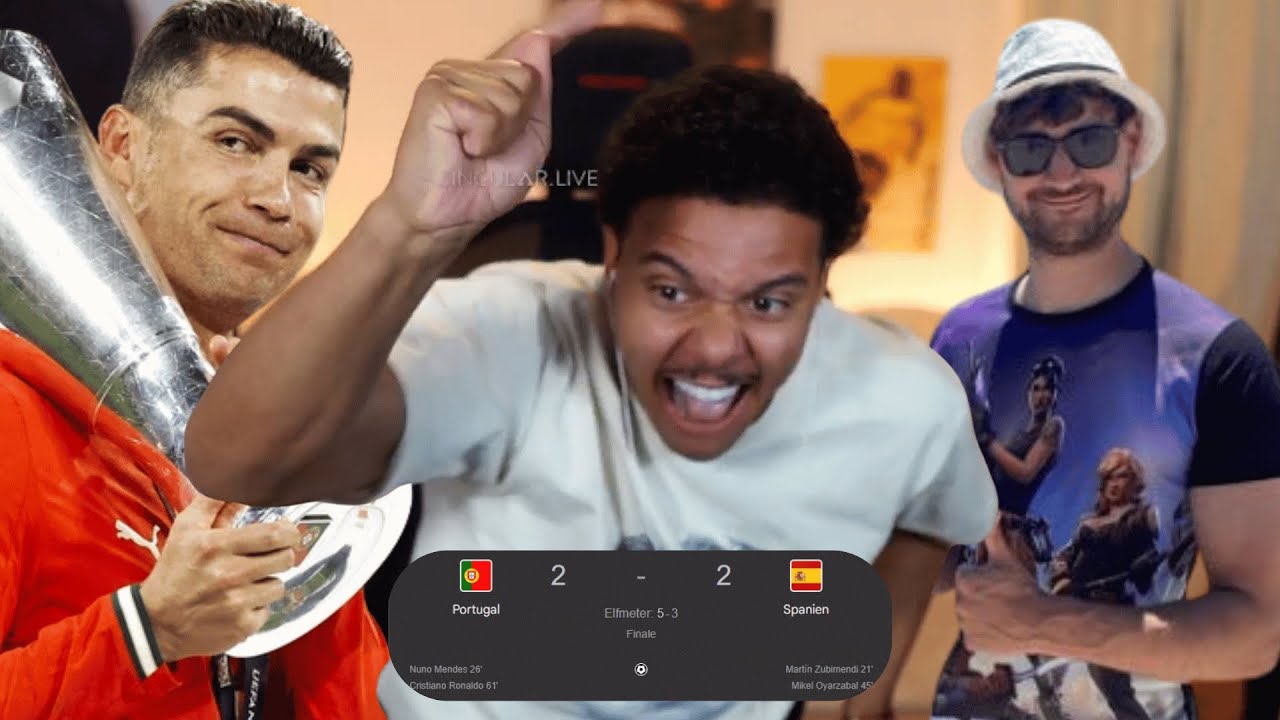 WATCHPARTY MIT ELI AUF PORTUGAL VS SPANIEN😍⚽