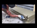 Beginners Learn to repair One concrete step in 5 min  4k video | Concrete and Cement Work
