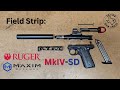 Field Strip: Ruger 22/45 MkIV-SD (made in collaboration with Maxim Defense)