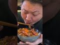 大盛の豚肉ウインナー丼にはマルタイラーメン２人前が最高なんよ。#shorts #short #飯テロ #グルメ好き #大食い #まいにちごはん #food