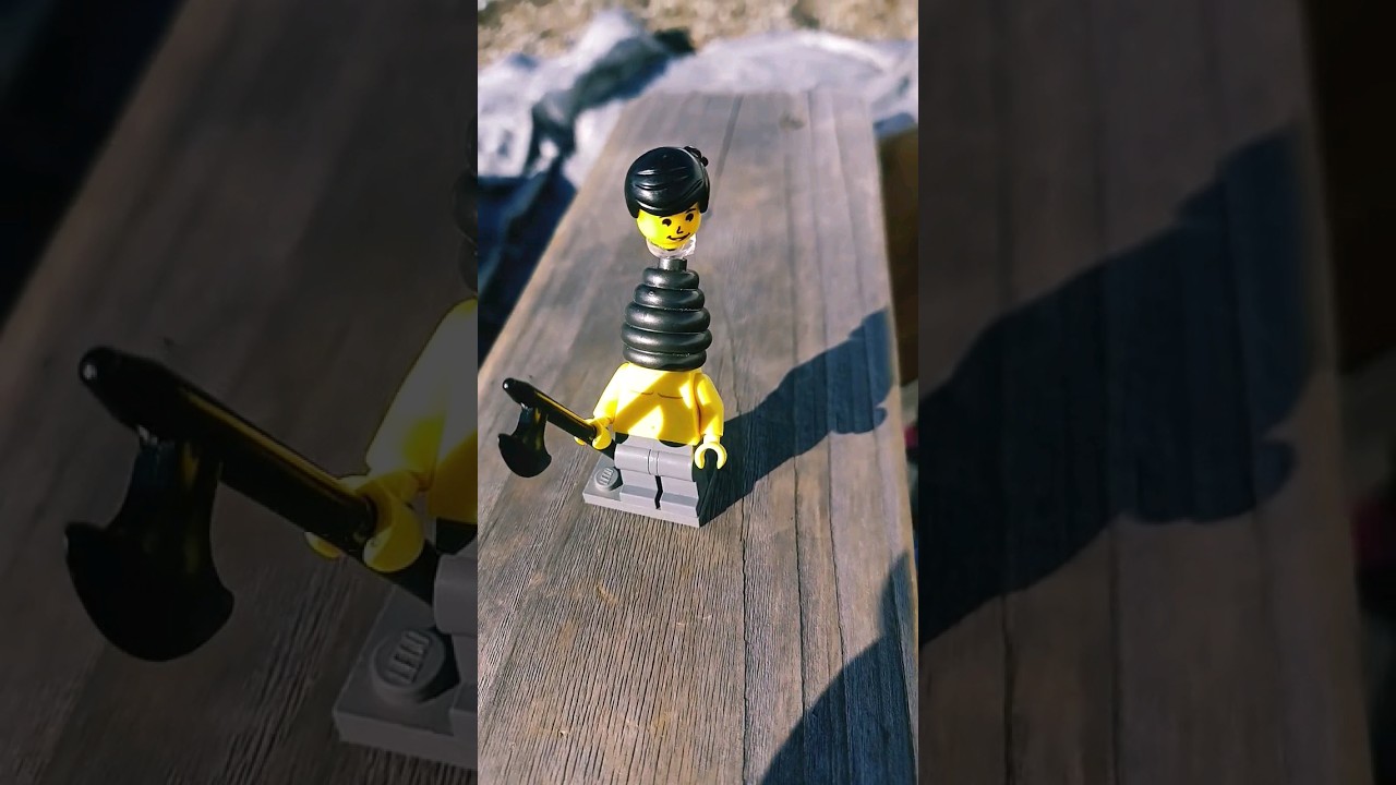 lego weird custom minifigure