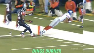 Amani Toomer SPECTACULAR Toe Tap catches