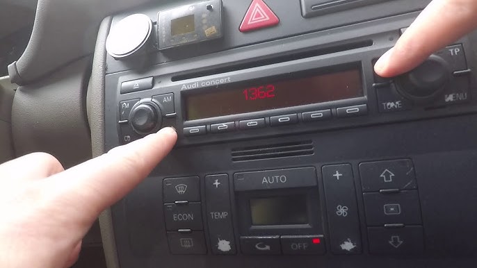 Cambiar radio Audi concert o hay alternativas? - Electricidad Audi