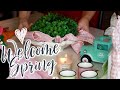 DECORATE WITH ME SPRING 2020! EASTER & SPRING HOME DECORATING IDEAS | FARMHOUSE DINING ROOM