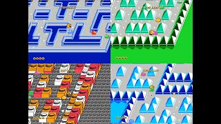 Pac Mania - Nes - Full and Fast gameplay (only 10 minutes)