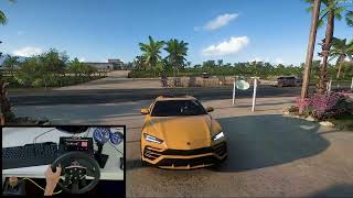 Lamborghini Urus | Forza Horizon 5 (DIY Steering Wheel + H-shifter ) Gameplay