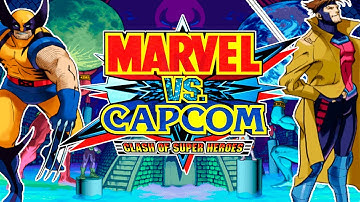 Marvel vs Capcom - Gambit & Wolverine - Marvel vs. Capcom: Clash of Super Heroes