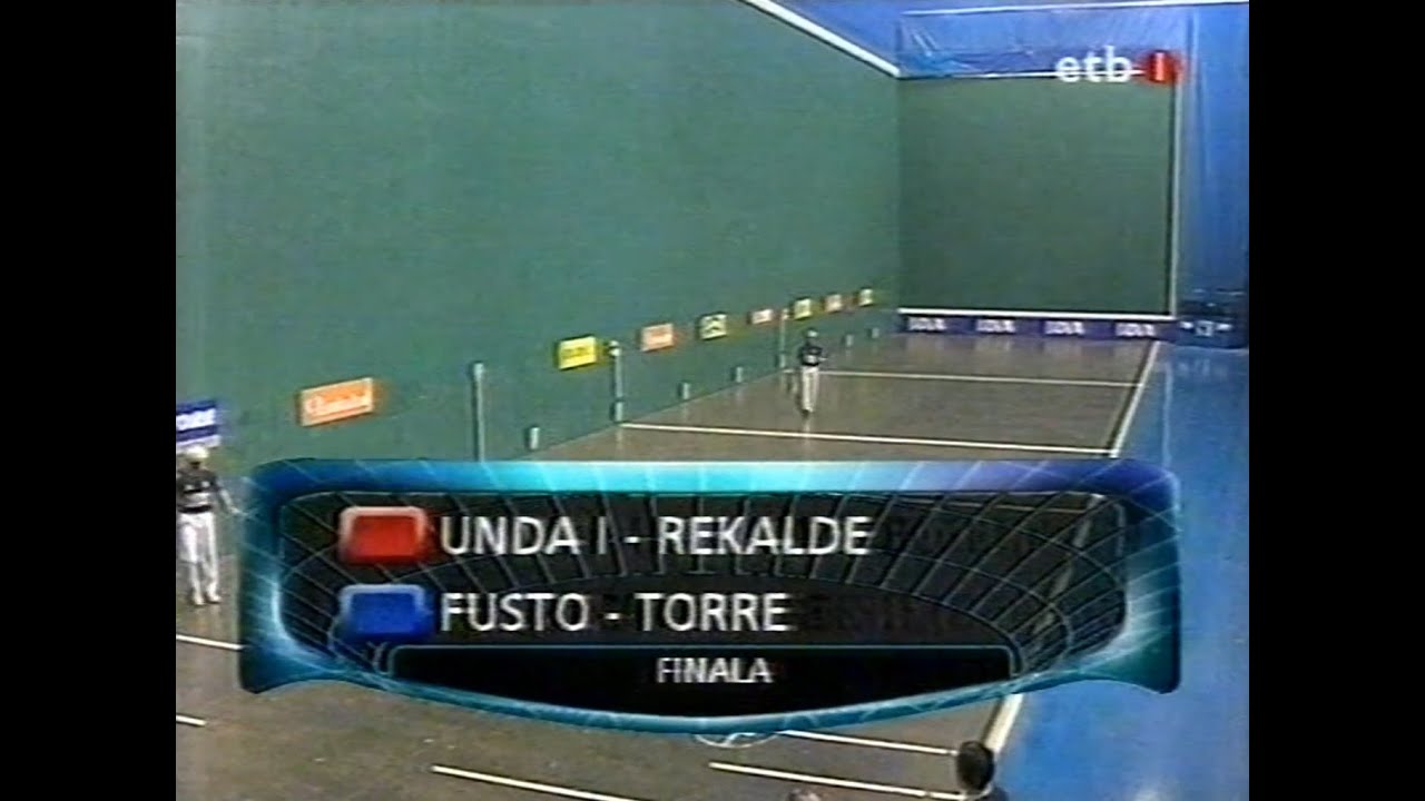 UNDA - REKALDE vs FUSTO - TORRE (Deportivo · 2004) Pala