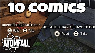 Avid Collector Trophy Guide in Atomfall l Collectible Guide to find 10 Comics in Atomfall