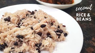 Coconut Rice and Beans || Rice and Peas #quarantineeats #stayhome - Episode 230