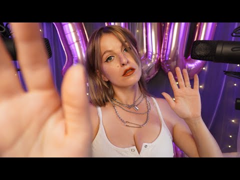 ASMR Face Touching & Hand Movements en Español Para Dormir en 4K