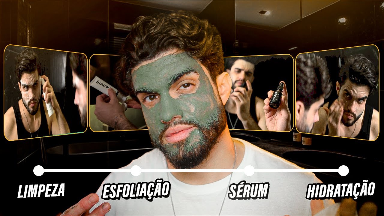 SKINCARE Como Cuidar da PELE MASCULINA: Passo a Passo