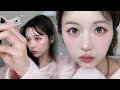 崩れないデジカメ映えメイク🩰ツヤ玉ほっぺの作り方🧏🏻‍♀️ ₊˚⊹