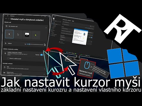 Windows 11 – Jak změnit kurzor myši ve Windows – Jak změnit velikost/barvu kurzoru myši