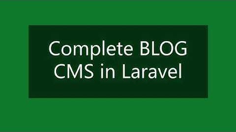 How to Make a Complete Blog CMS in Laravel | Part 25: Category & Tag Pages to Show Specific Posts