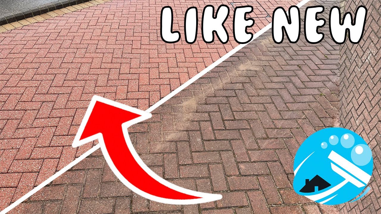 Amazing Pressure Washing Driveway Clean (SATISFYING) YouTube