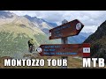 MONTOZZO MTB tour - Ponte di Legno, case di Viso, rifugio Bozzi, Passo del Tonale in mountain bike.