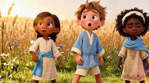 Be Strong and Courageous (Joshua 1:9) 🙏 Gentle Scripture Song for Kids |  #bestrongandcourageous