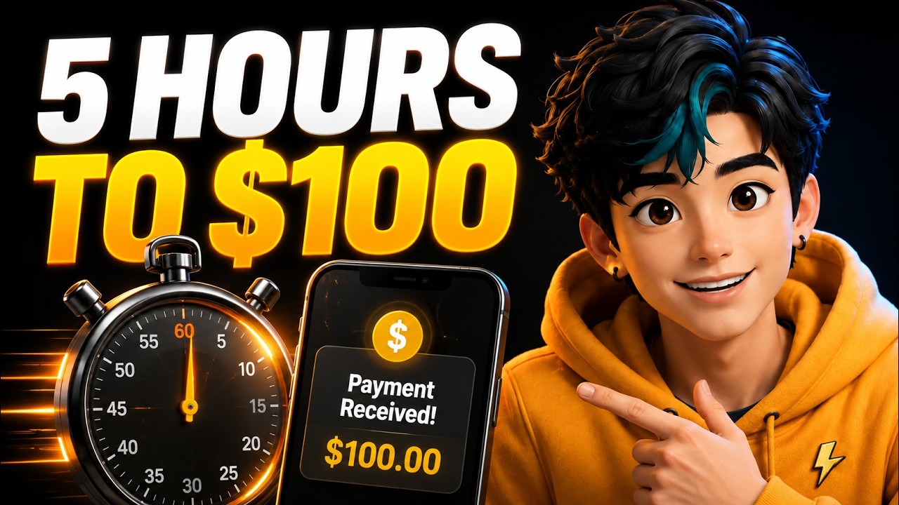 5 Fastest Ways to Your First $100 With AI (No Experience)