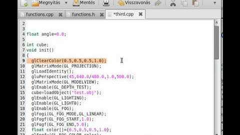OpenGL (SDL,C++) tutorial 9 - Fog