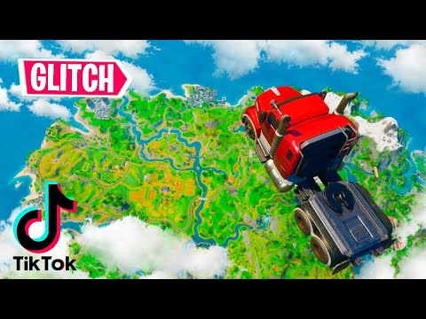 GLITCH di TIKTOK per VOLARE con le AUTO su FORTNITE😰