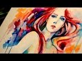 【WATERCOLOR / AIRBRUSH SPEEDPAINT】 The Last Dance